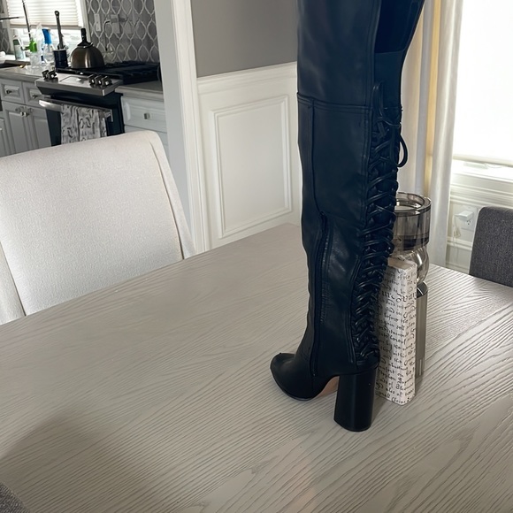 Vince Camuto leather over the knee boots . Excellent condition - Picture 2 of 16